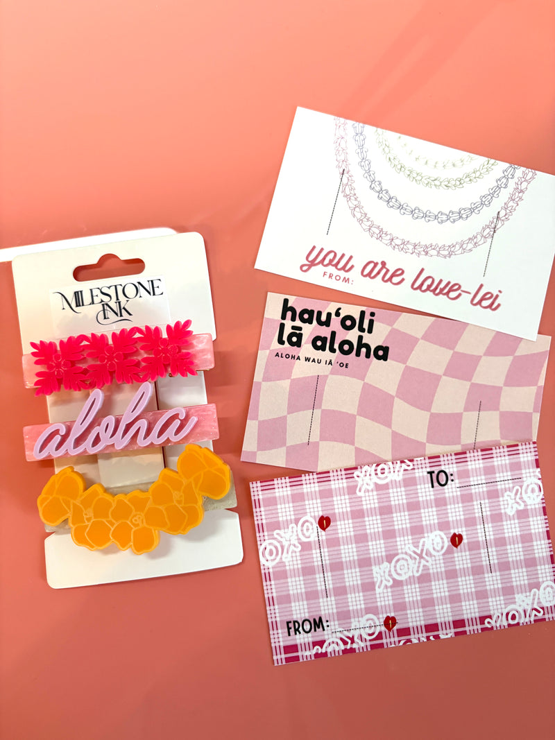 Local girl barrettes