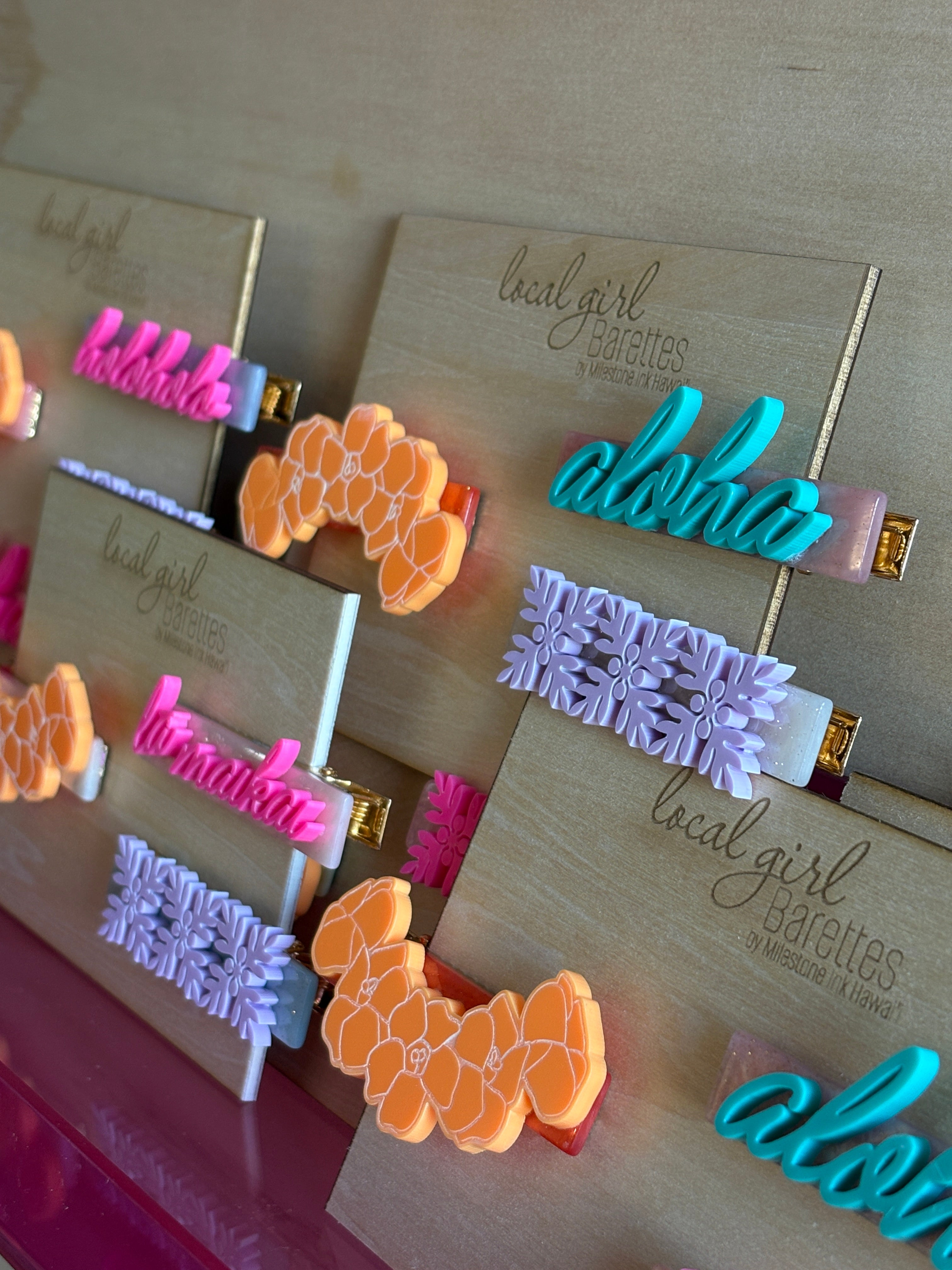 Local Girl Barrettes