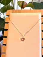14K Plumeria Necklace 14K プルメリアネックレス