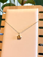 14K Orchid Necklace 14K オーキッドネックレス