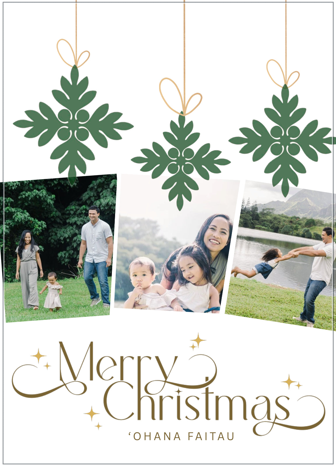 Green Kuiki Ornament