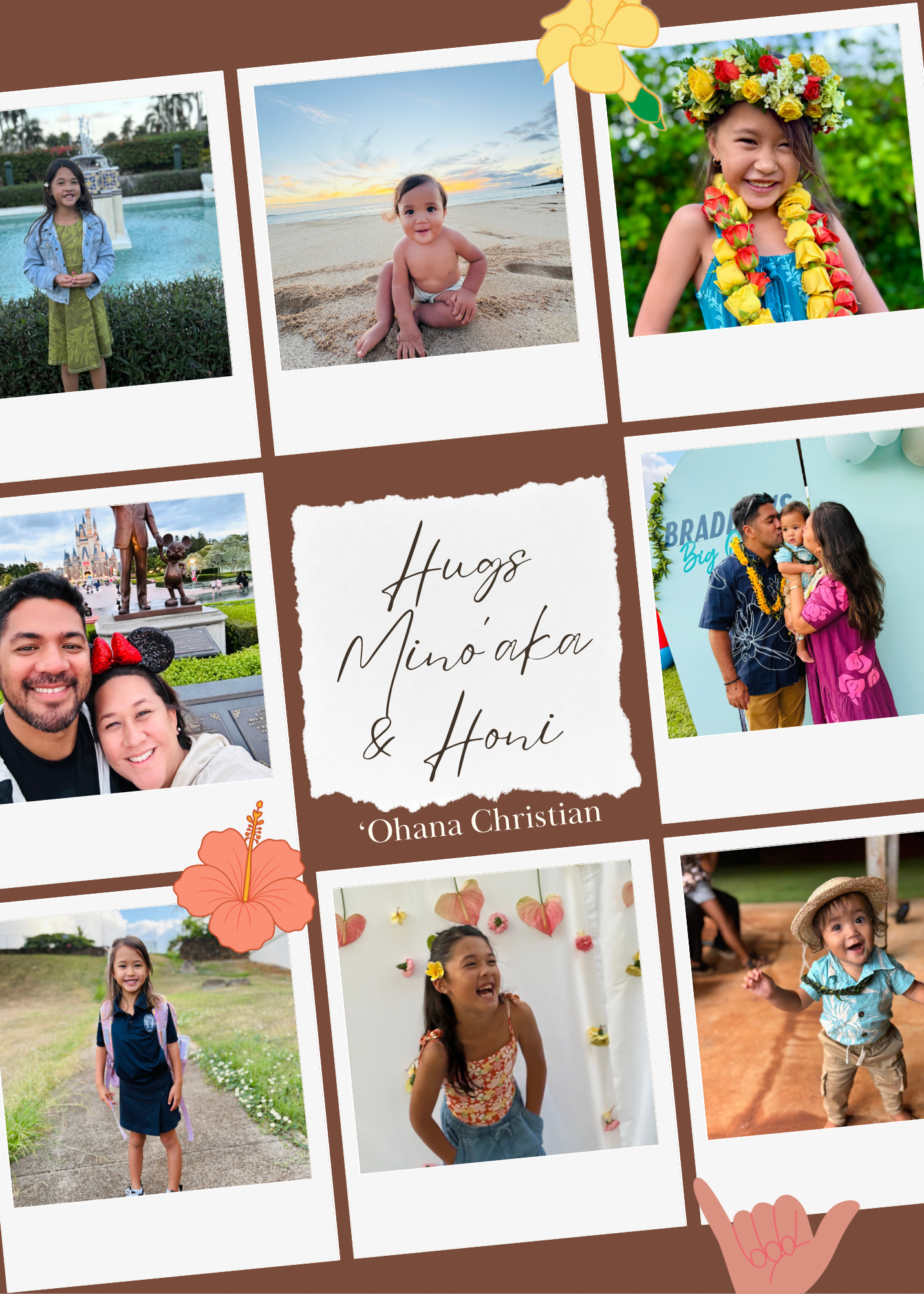 Mocha Hugs, Minoʻaka & Honi