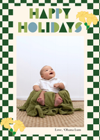 Forest Green Checkers & Pua