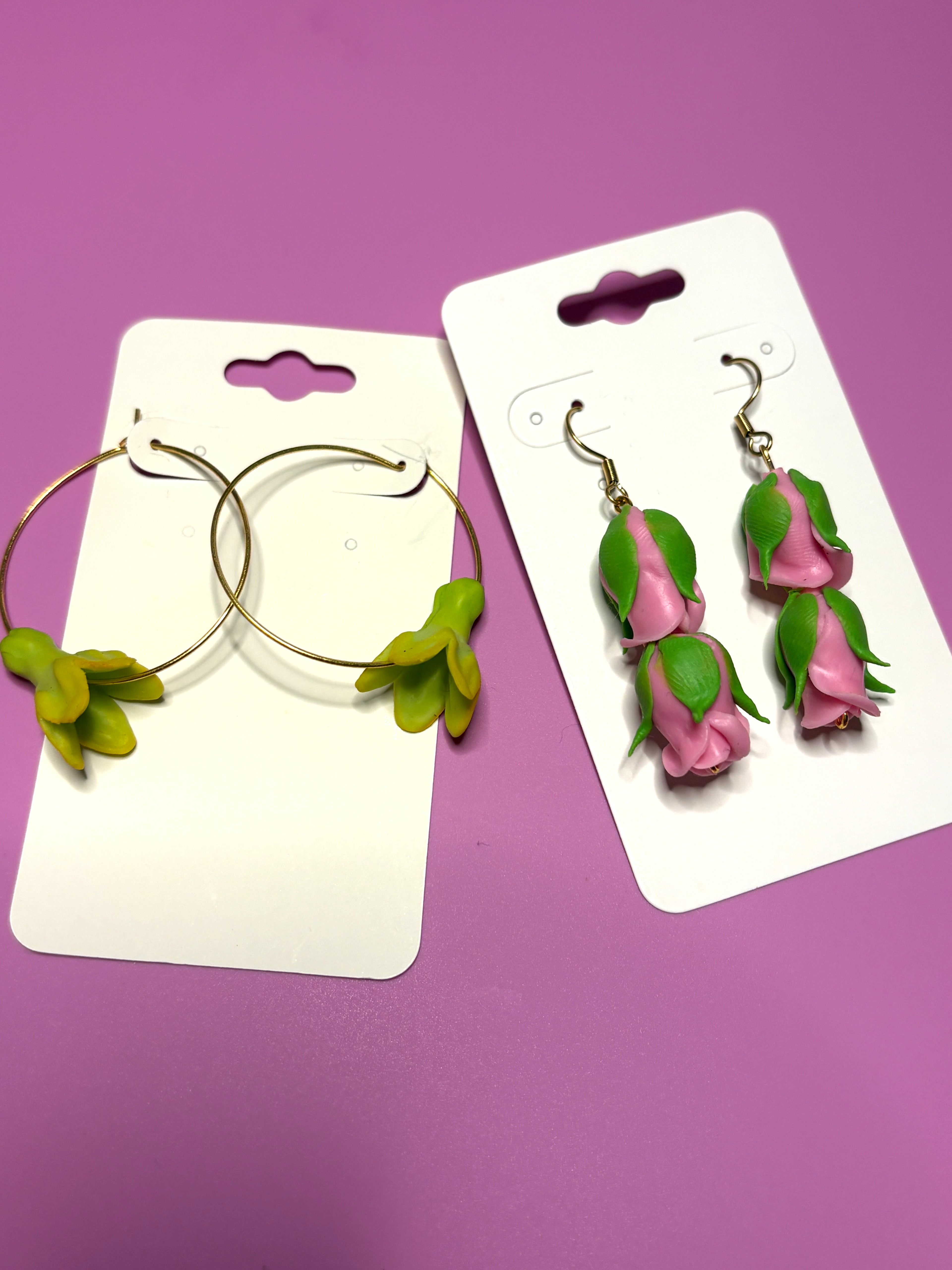 Hawaiian Flower Earrings ハワイアンフラワーピアス