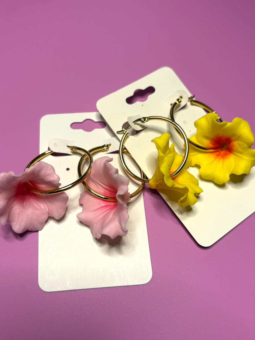 Hawaiian Flower Earrings ハワイアンフラワーピアス